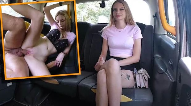 SexInTaxi Xnxx Porn Alove A quickie in the taxi before shopping